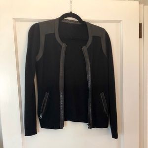 Rag & Bone jacket with leather trim